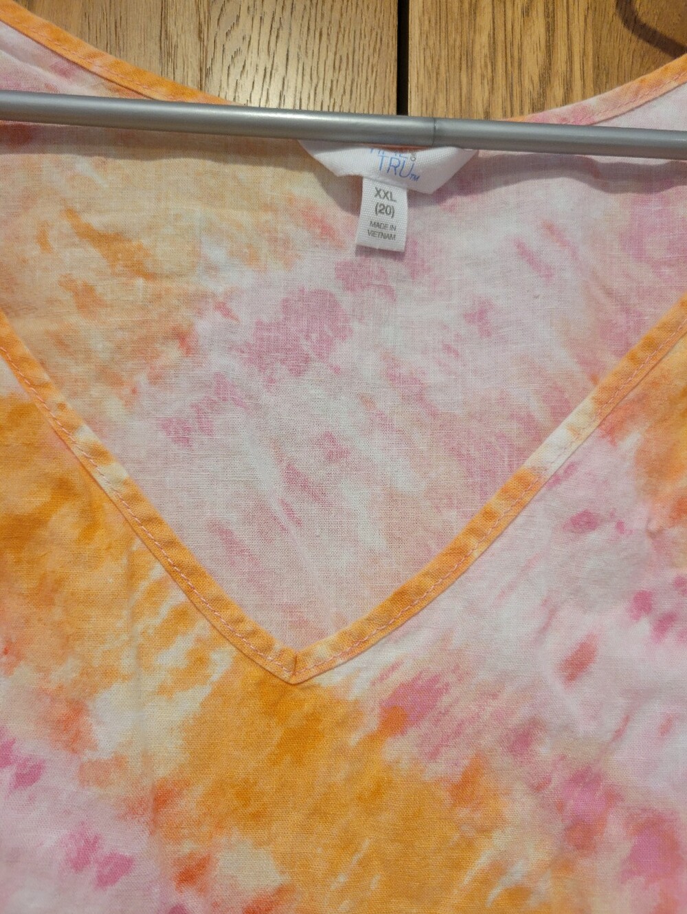 Time And Tru Plus Size Tie Dye Tank- XXL (20) - Picture 3 of 8